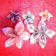 Origami flowers